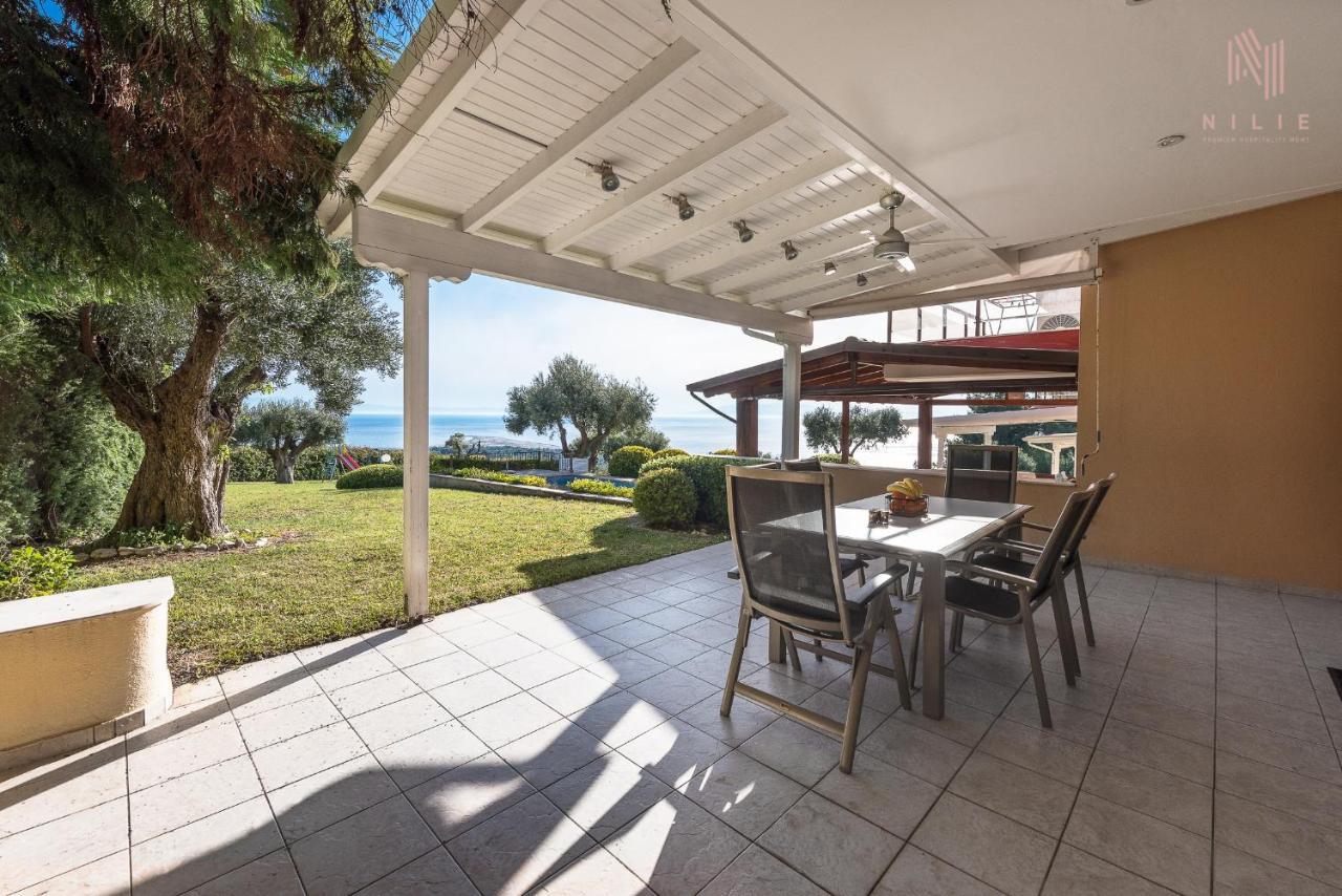 פוסידי Breathtaking Villa, Nilie Hospitality Mgmt מראה חיצוני תמונה